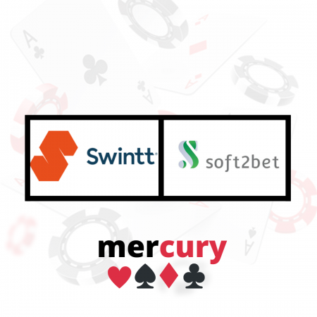 Swintt to launch online slots and live casino with Soft2Bet brands